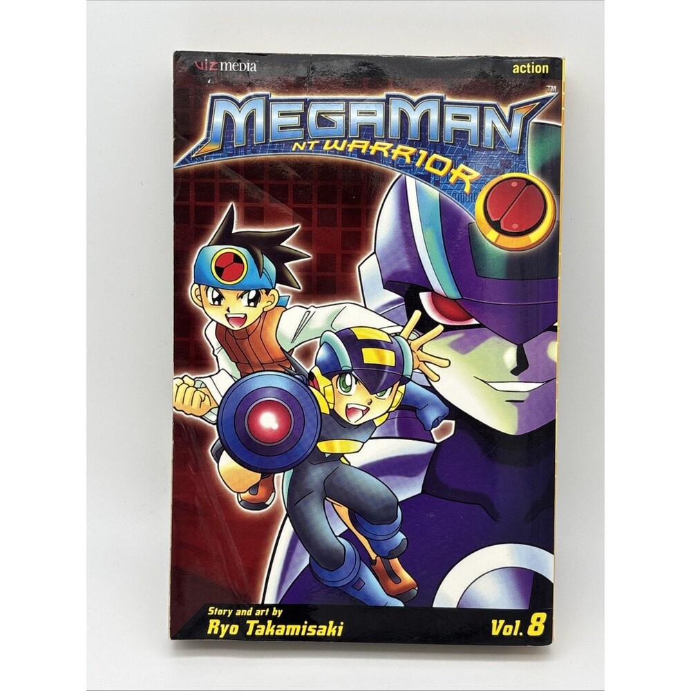 MegaMan NT Warrior, Vol. 8 (v. 8) - Paperback By Takamisaki, Ryo 1st Print